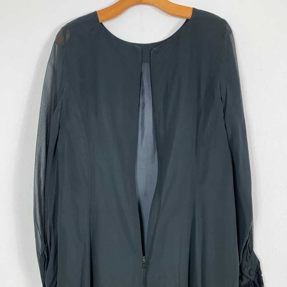 Laura Ashley Black Long Sleeve Vintage Evening We… - image 11