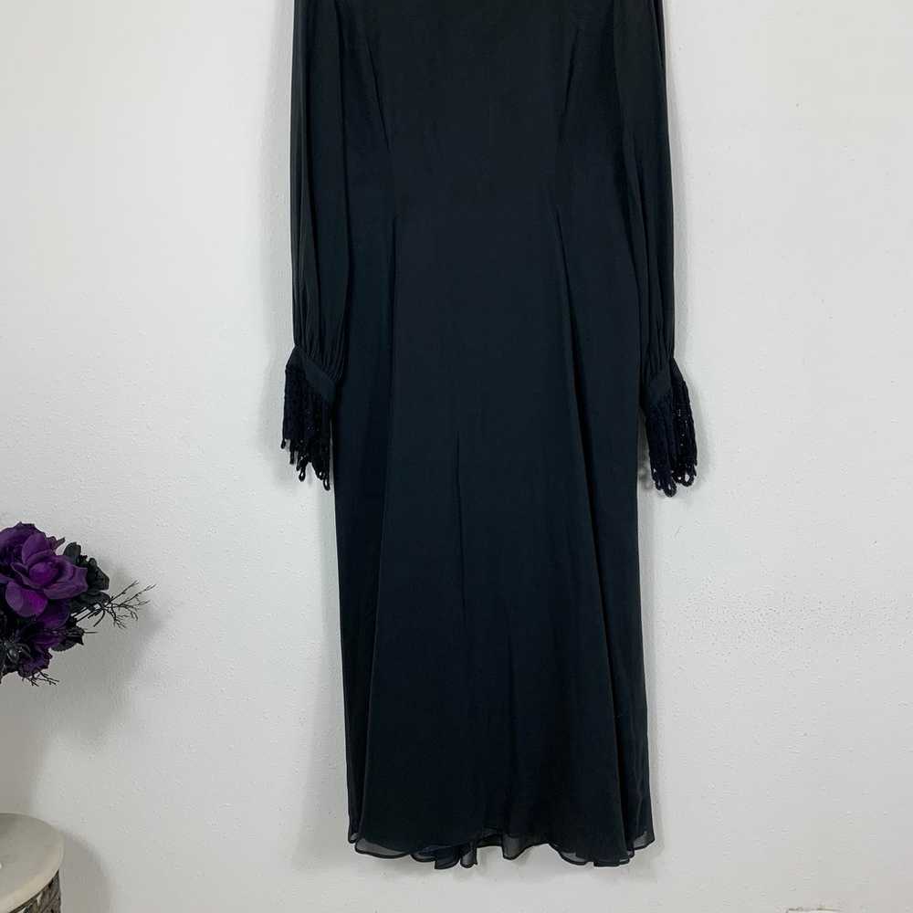 Laura Ashley Black Long Sleeve Vintage Evening We… - image 2