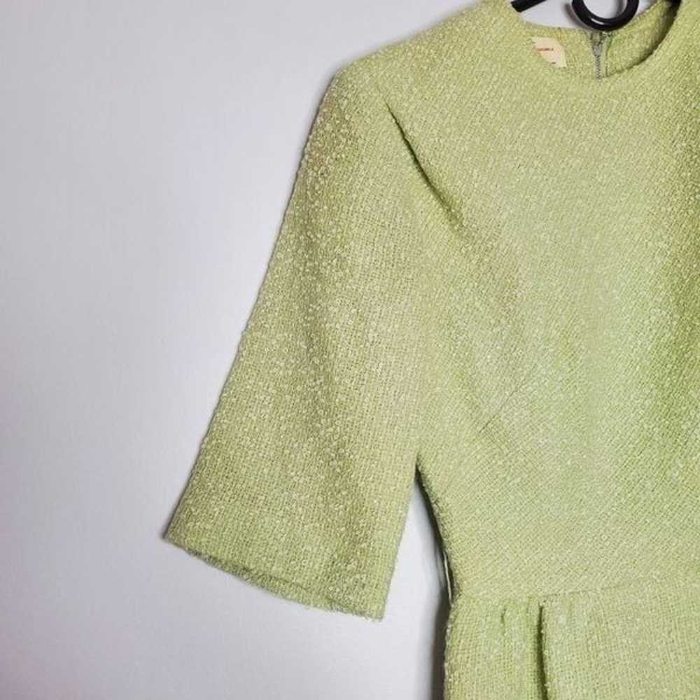 R&K Originals 8 Vintage Dress Green Zip Up 60's 7… - image 3