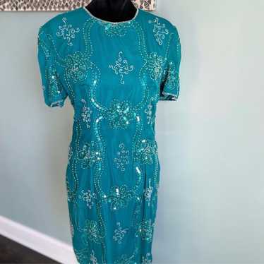 Vintage sequin & beaded dress