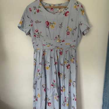 Vintage Worthington Floral Print Dress