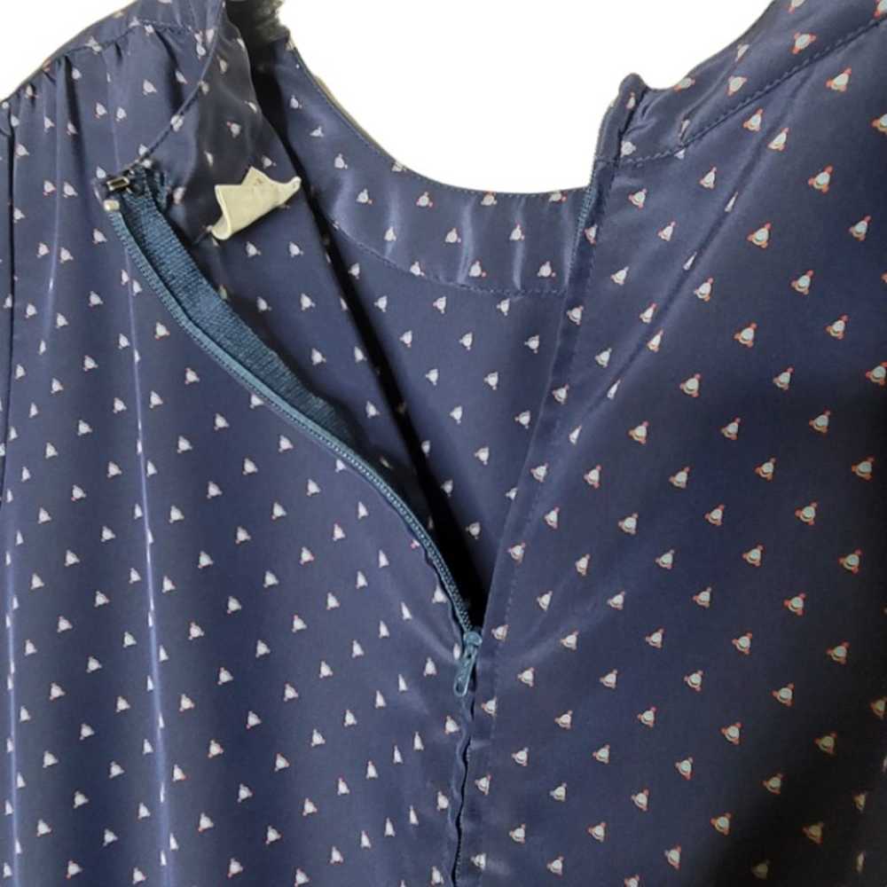 Talbots Women's Navy Blue Patterned Pink Floral S… - image 6