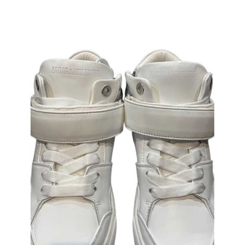 Zadig & Voltaire Leather trainers - image 7