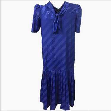 Royal Blue Vintage Dress