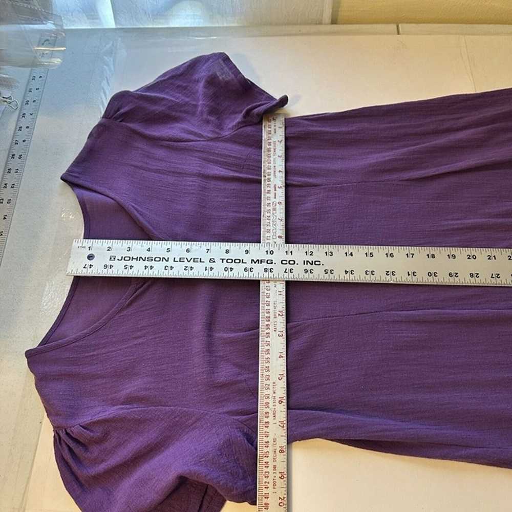 Vintage Womens Purple Cotton MuMu Housedress Blai… - image 6