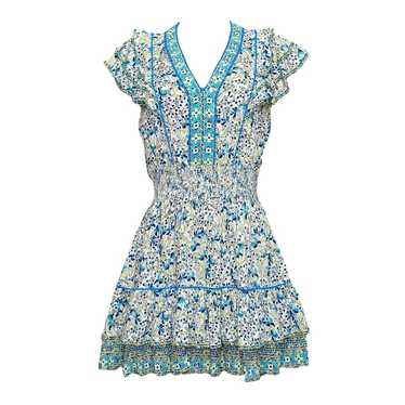 POUPETTE ST BARTH Camila Mini Dress, Blue Floral,… - image 1