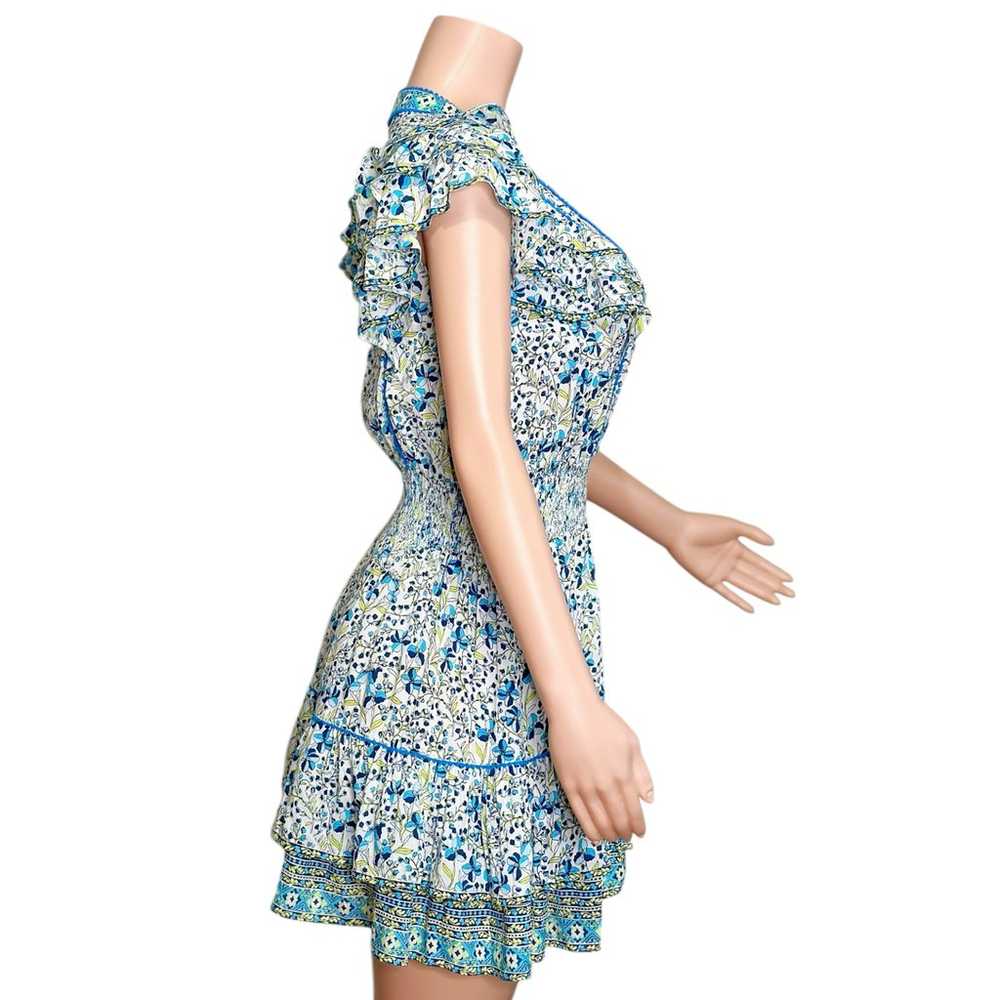 POUPETTE ST BARTH Camila Mini Dress, Blue Floral,… - image 5