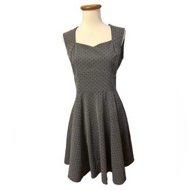 IXIA Vintage Inspired Polka Dot Circle Dress