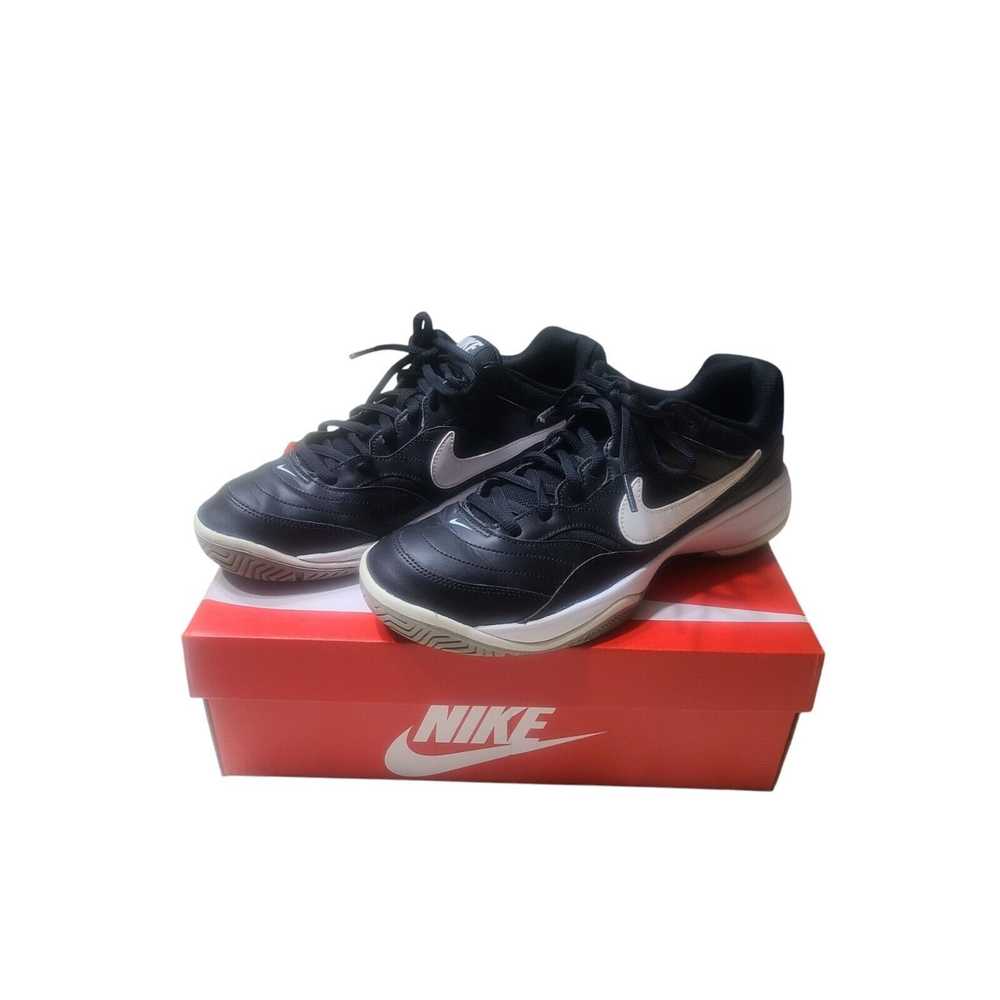 Nike Nike Mens Size 10.5M Court Lite Black White … - image 1