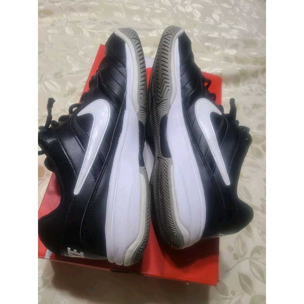 Nike Nike Mens Size 10.5M Court Lite Black White … - image 7