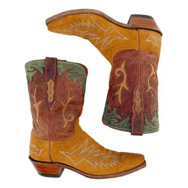 Lucchese Leather western boots