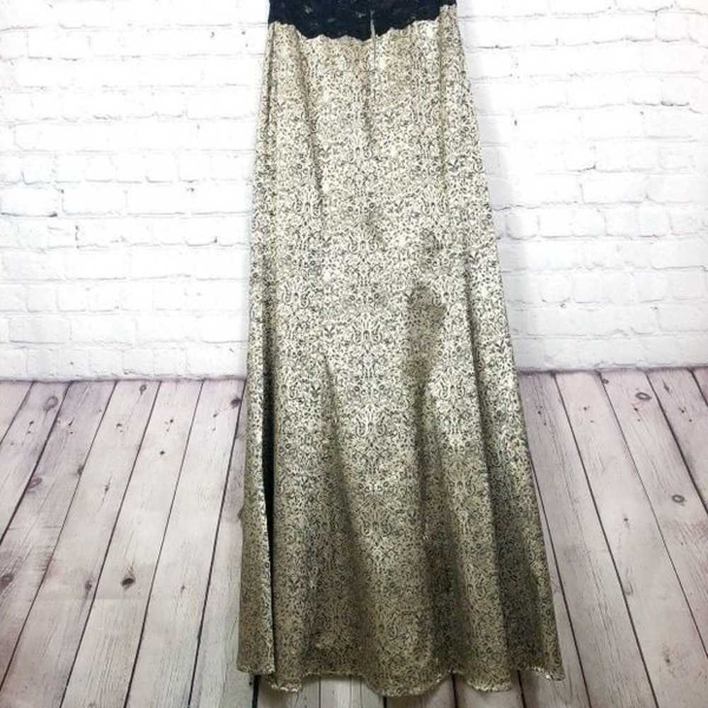 Vintage Steppin Out Golden Formal Gown - image 7