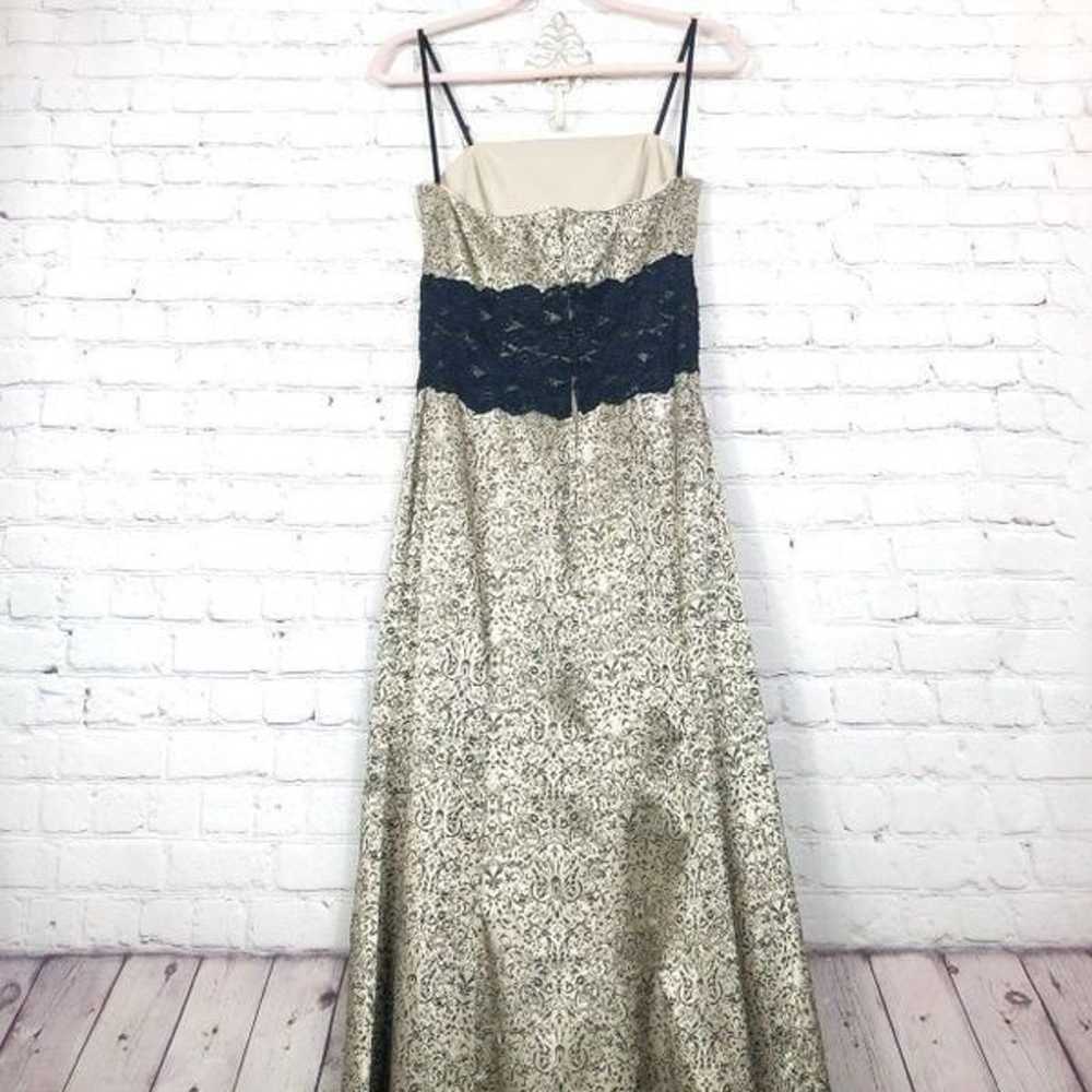 Vintage Steppin Out Golden Formal Gown - image 8