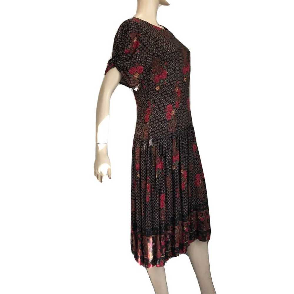 Vintage B.G.B Ltd. floral print midi dre - image 2