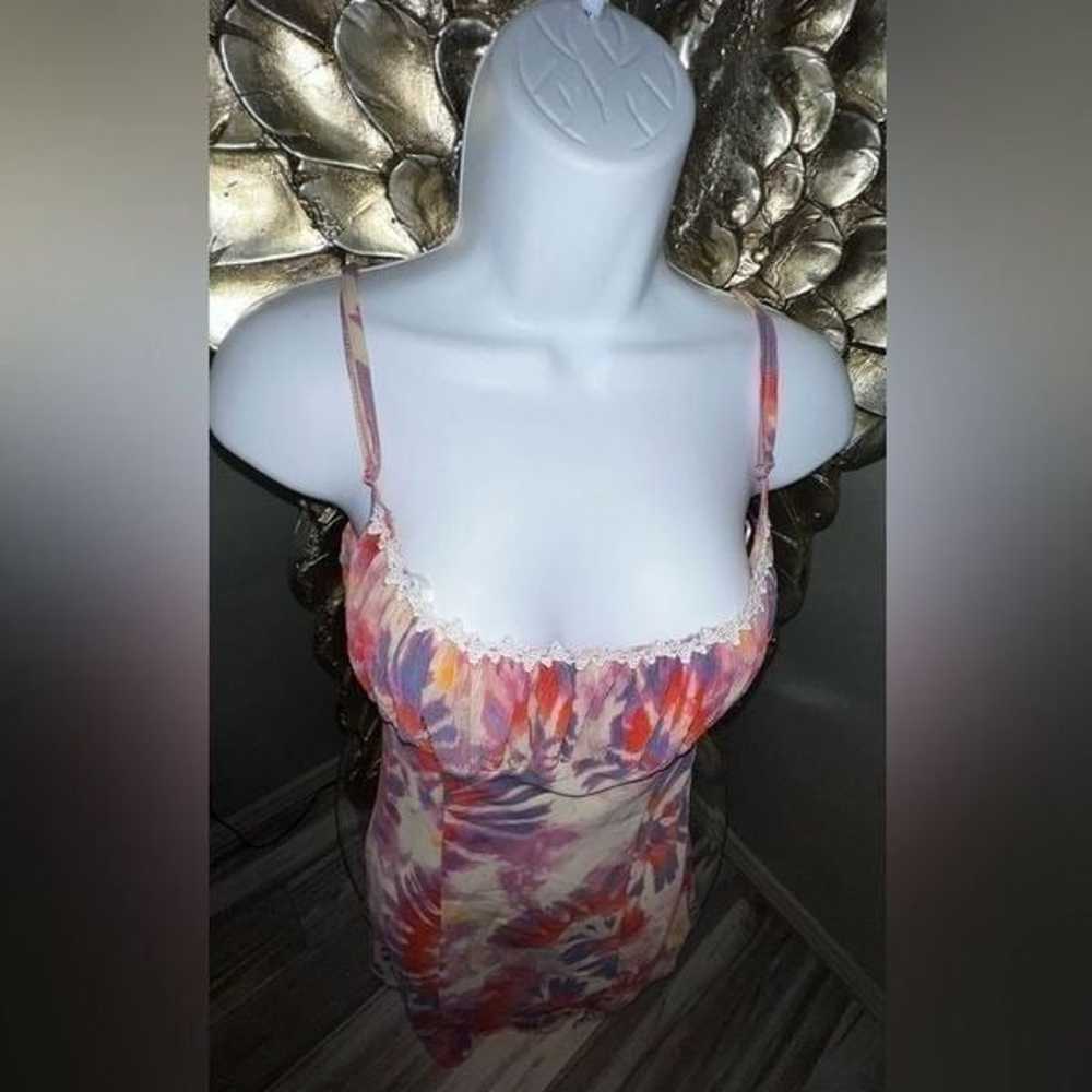 Vintage Y2K Verge Girl Maxi Tie Dye Mini Dress, - image 9