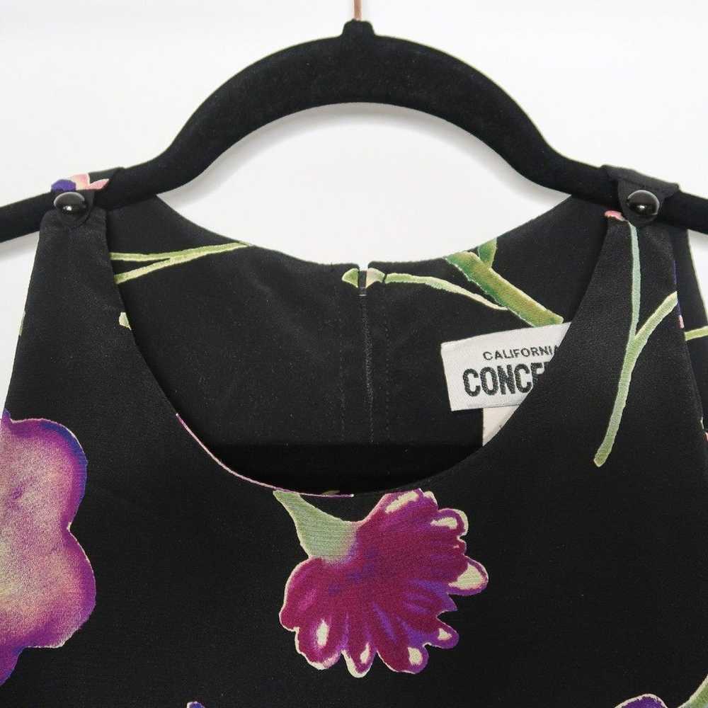 California Concepts Womens Vintage 90's Floral Sl… - image 3