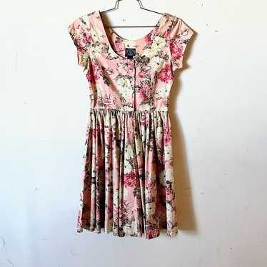 Vintage Pink Floral 90's Sundress by Jennifer Moor