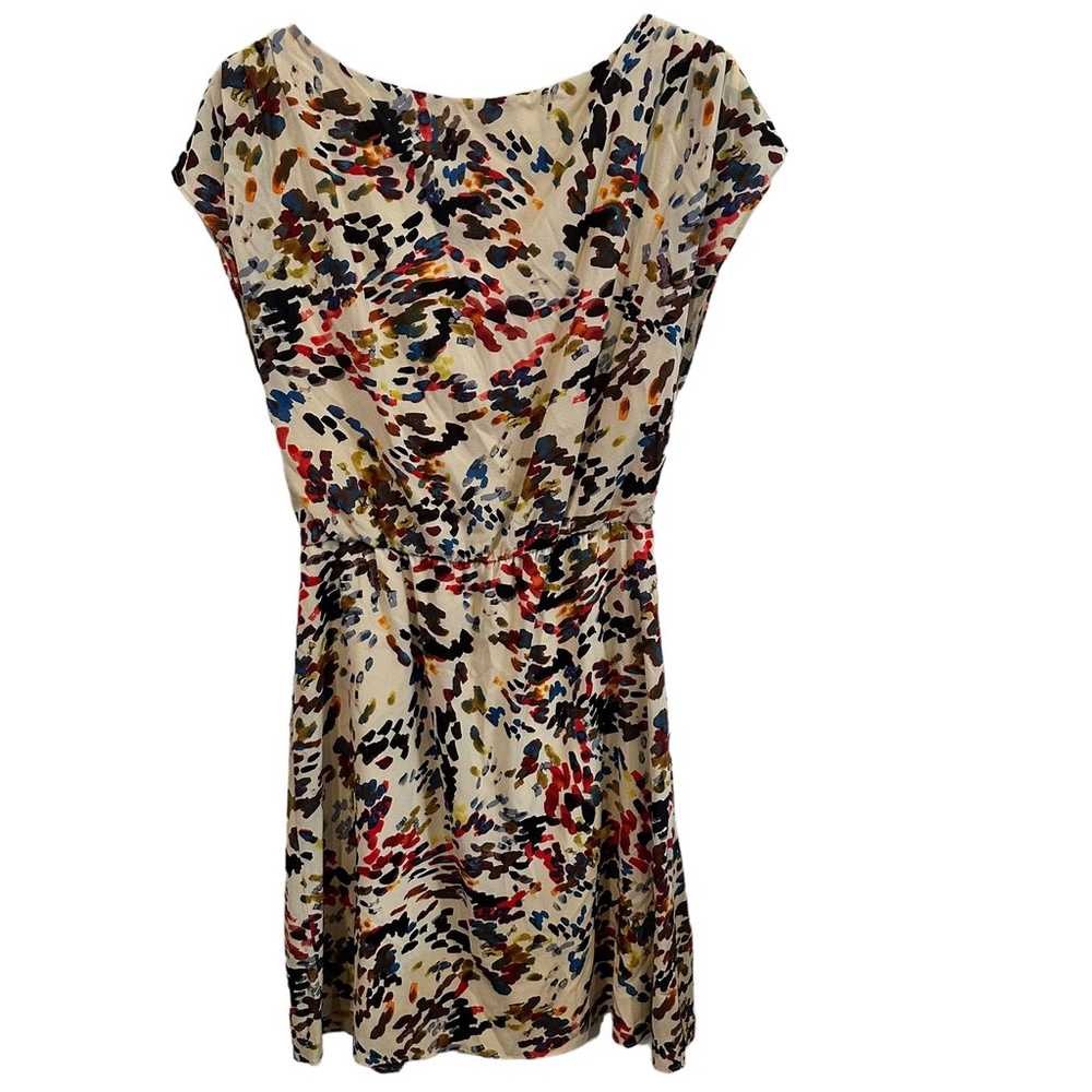 alice and olivia silk butterfly wrap dress women’… - image 3