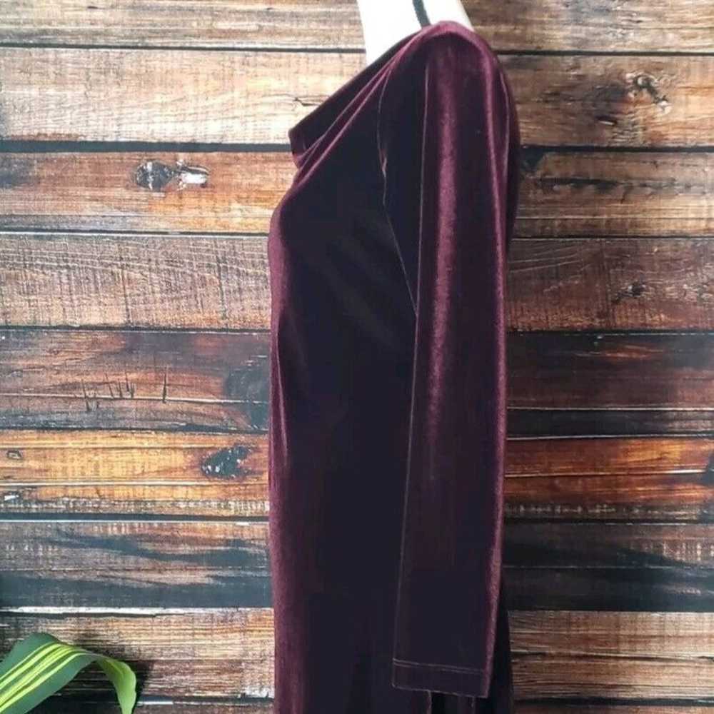 Teddi Evening Womens Size 8 Vintage 90s Velvet Lo… - image 5