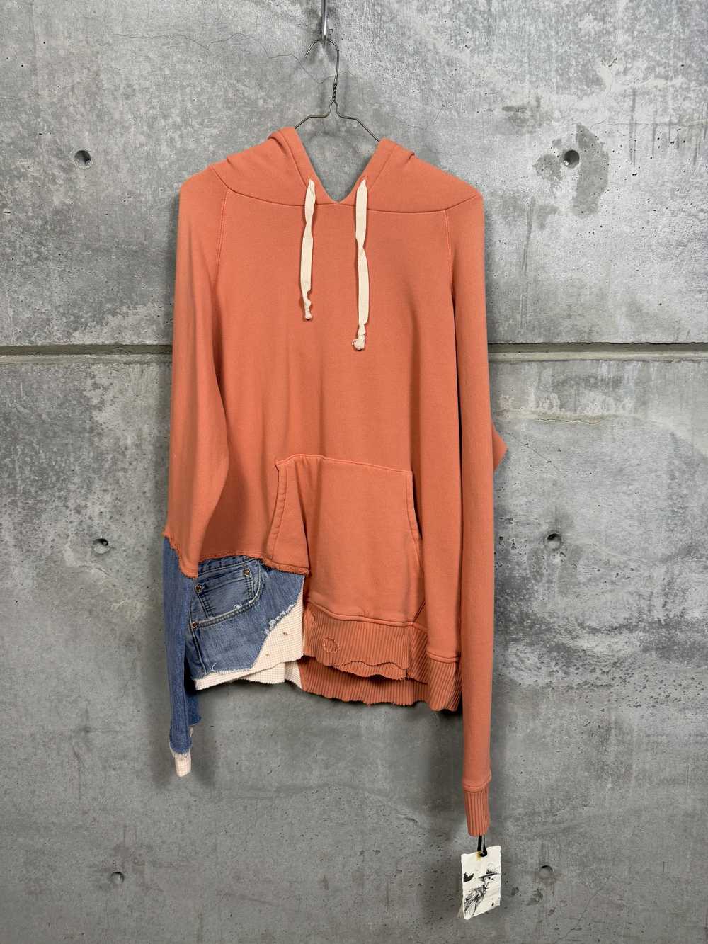 Greg Lauren Greg Lauren Coral Fragment Hoodie 4 - image 2