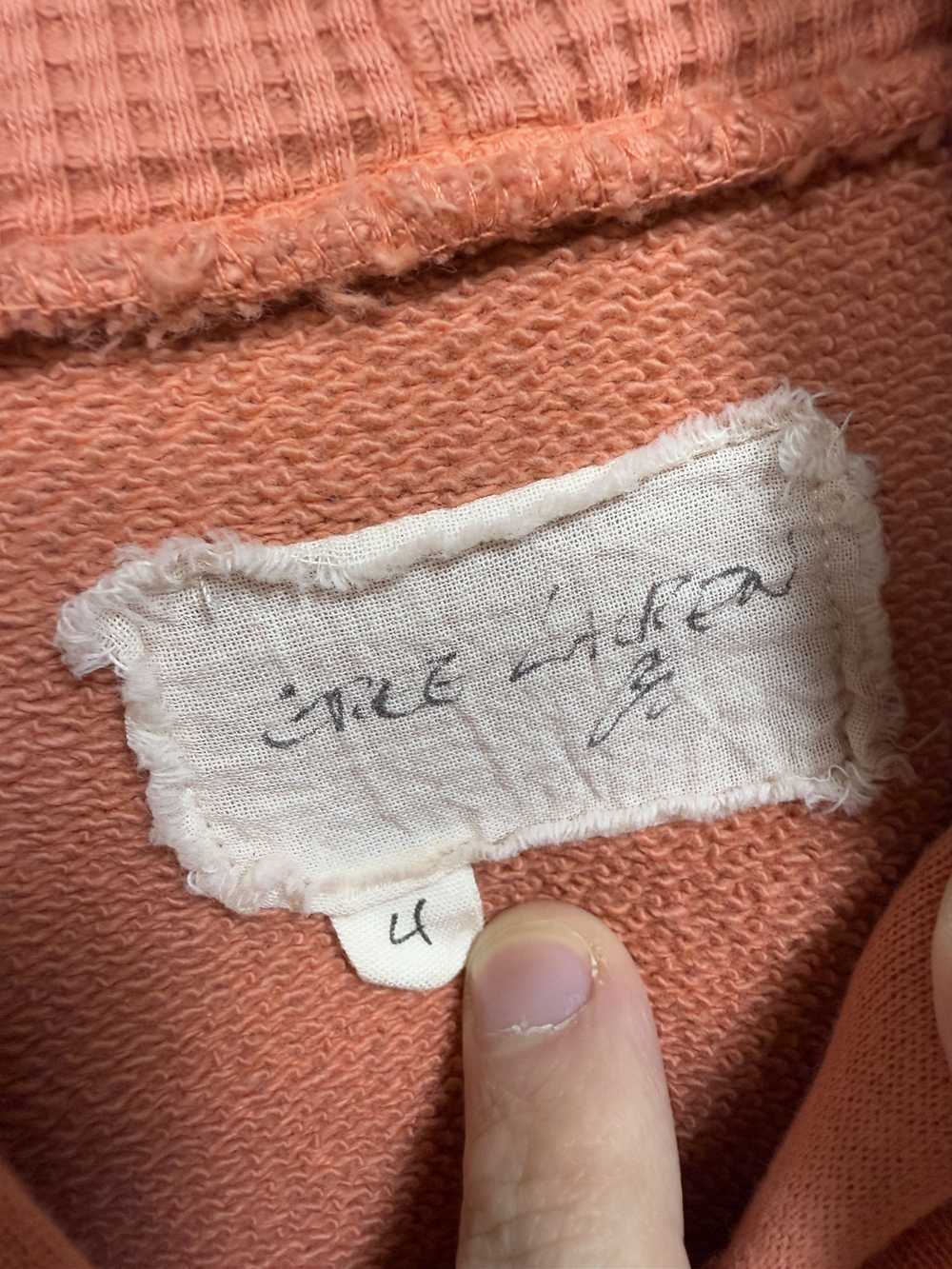 Greg Lauren Greg Lauren Coral Fragment Hoodie 4 - image 4