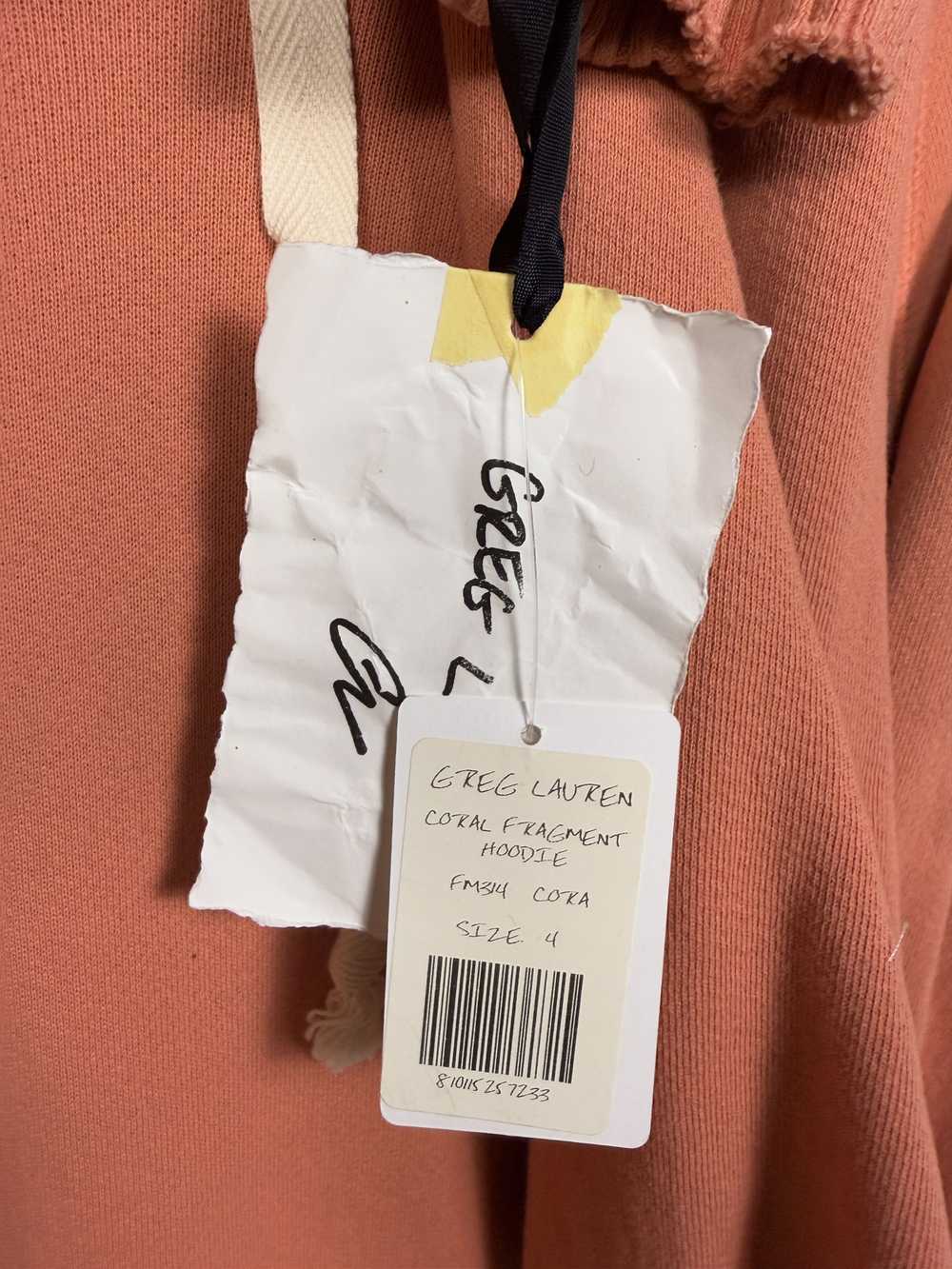 Greg Lauren Greg Lauren Coral Fragment Hoodie 4 - image 6