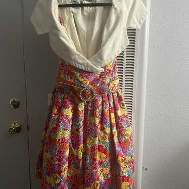 Beautiful 1950s cocktail dress