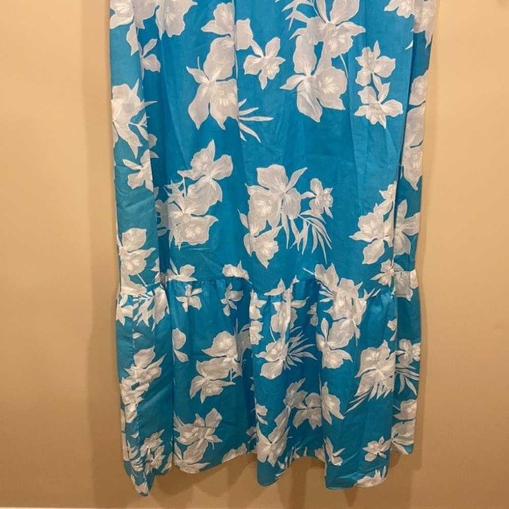 Vintage Made In Hawaii Floral Muumuu M/L - image 4