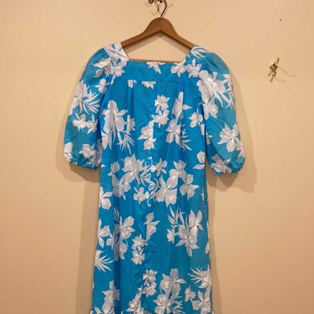 Vintage Made In Hawaii Floral Muumuu M/L - image 5