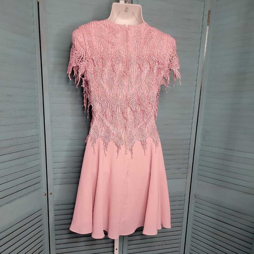 Afterdark Vintage Knee Length Pink Dress ~ Sz 10 … - image 5