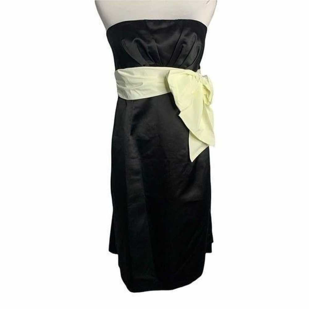 Vintage Y2K BCBG Strapless Dress Womens Size 8 Bl… - image 2