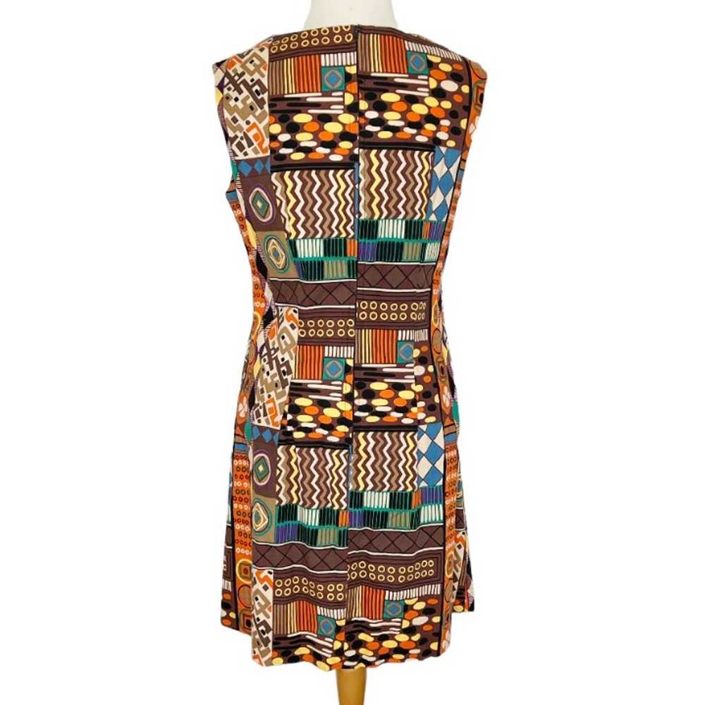 Vintage 60s Shift Dress Tiki Mod - image 6