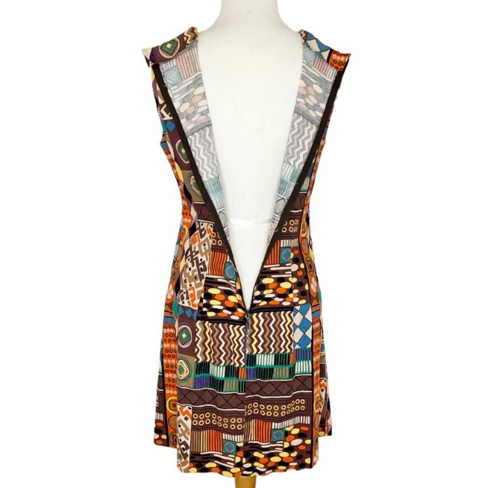 Vintage 60s Shift Dress Tiki Mod - image 9