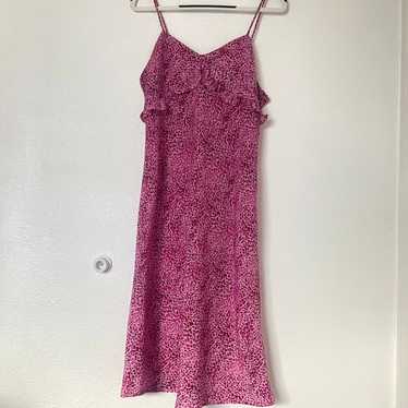 Sense Pink Cheetah print y2k Dress