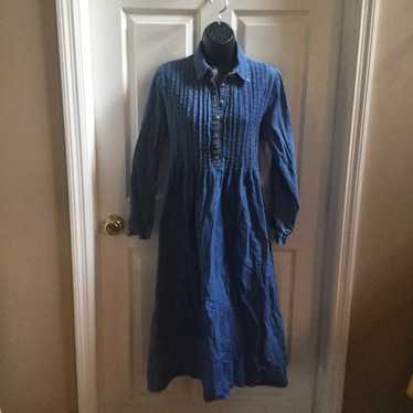 Neiman Marcus VTG Denim Dress Size 8