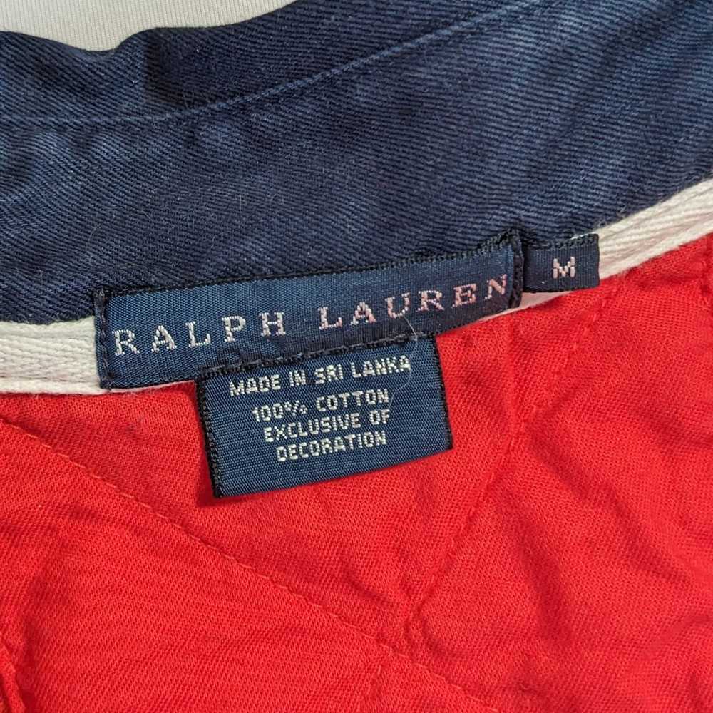 Ralph Lauren Polo Vintage collared polo shirt dre… - image 5