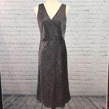 Vintage ADRIANNA PAPELL Silk Dress Beads