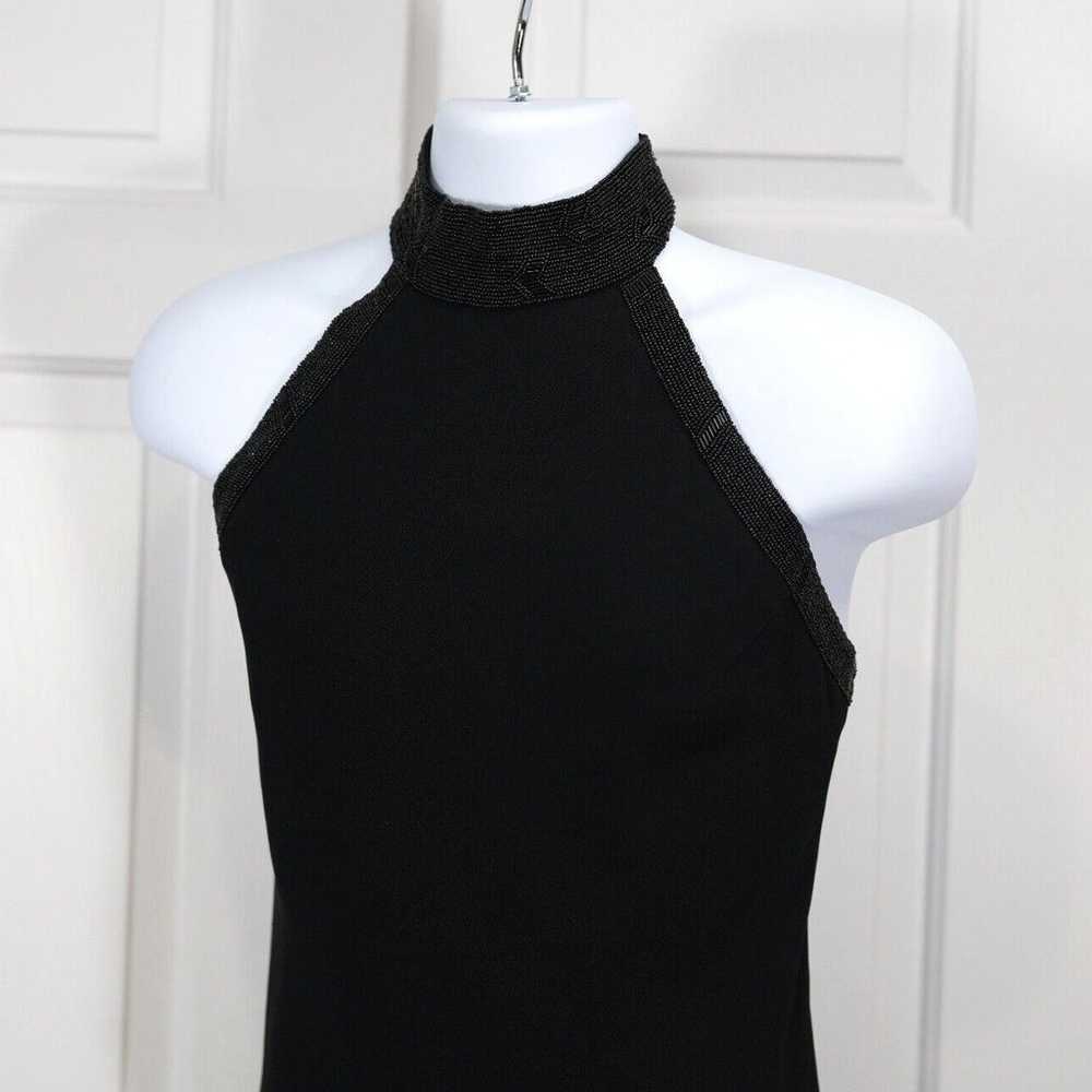 Vintage Lauren Ralph Lauren Halter Dress Rhinesto… - image 2