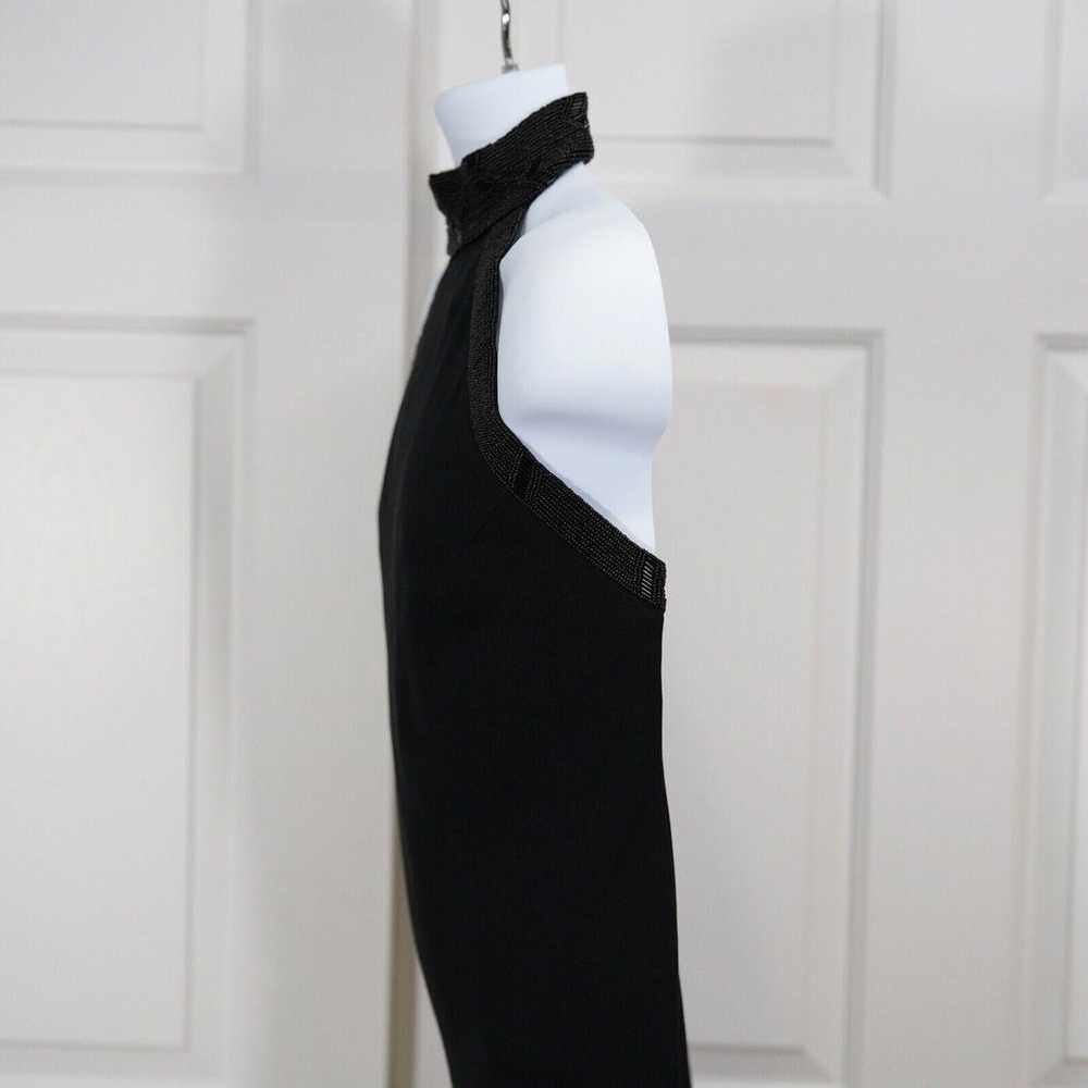 Vintage Lauren Ralph Lauren Halter Dress Rhinesto… - image 6