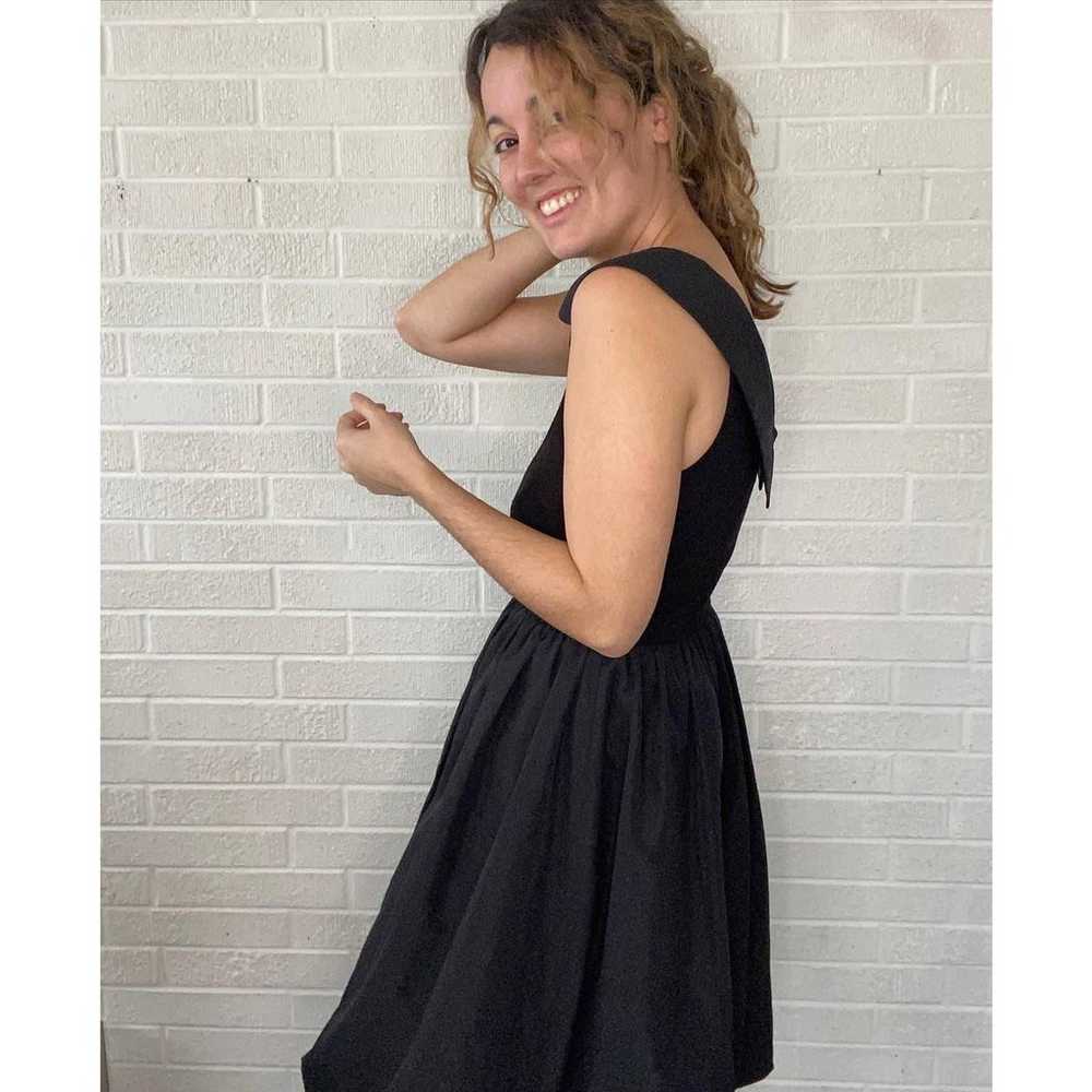 Vintage Jessica Howard bubble dress in black - image 3