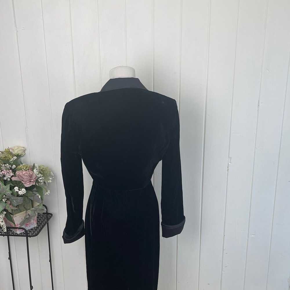 Vintage Alex Evenings velvet suit dress Limited E… - image 2