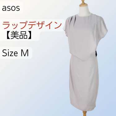 【Excellent Condition】asos Wrap Design French Sleev