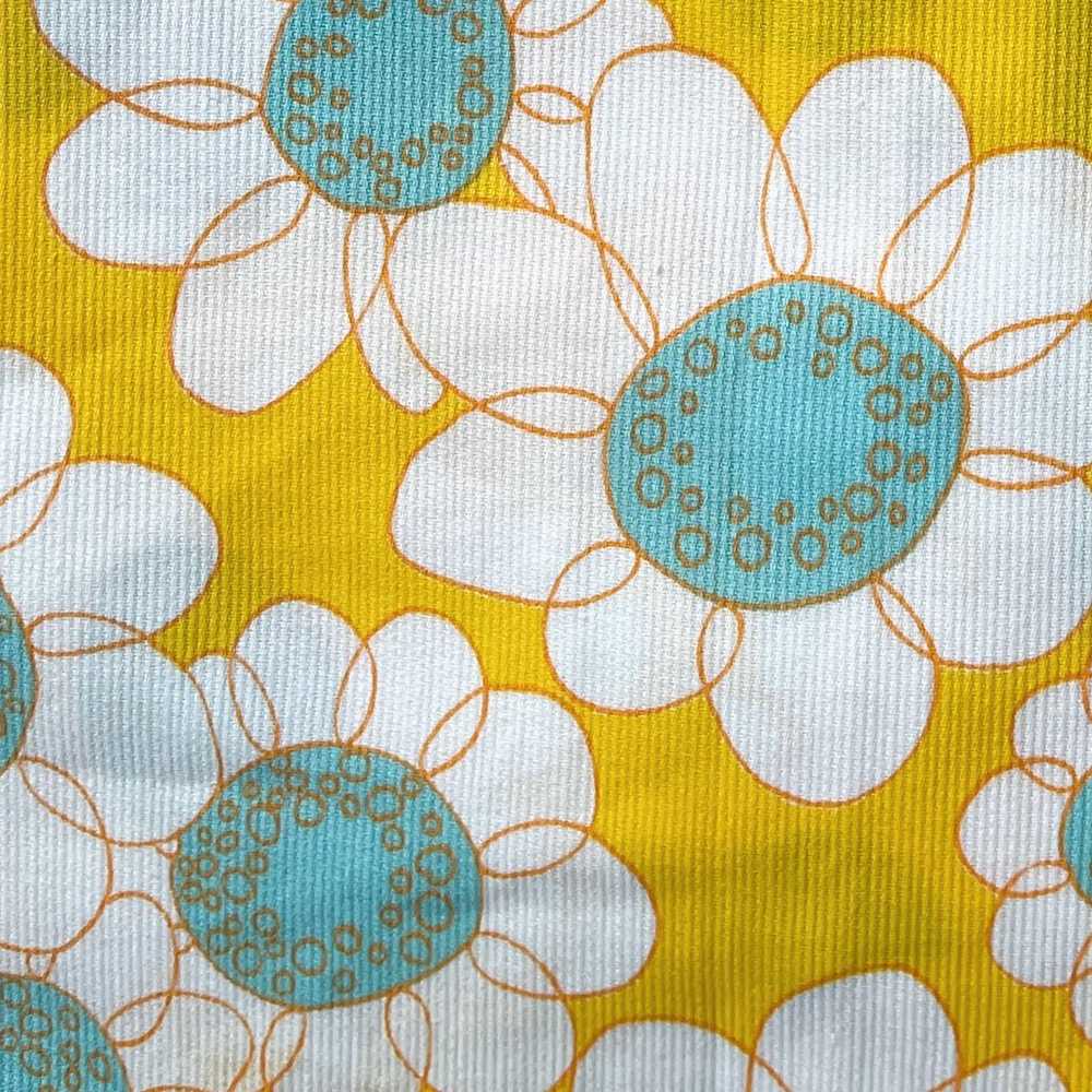 RARE Fritzi of California 1960's Yellow Floral Pr… - image 10