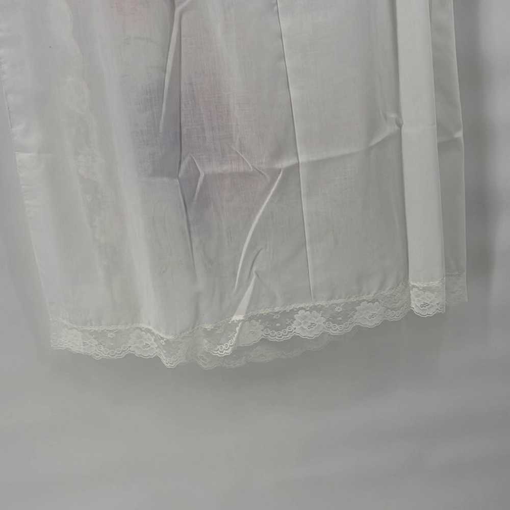 Vintage 70s Gilead cottagecore floral semi sheer … - image 8