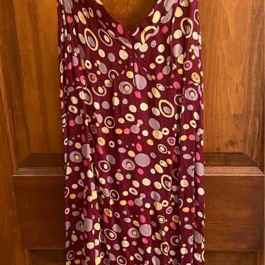 Vintage dress Free People Y2K retro Tank dress la… - image 1