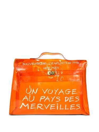 Hermès Pre-Owned 1998 vinyl Kelly beach bag - Oran