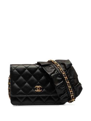 CHANEL Pre-Owned 2020 Romance Wallet-on-chain - Bl