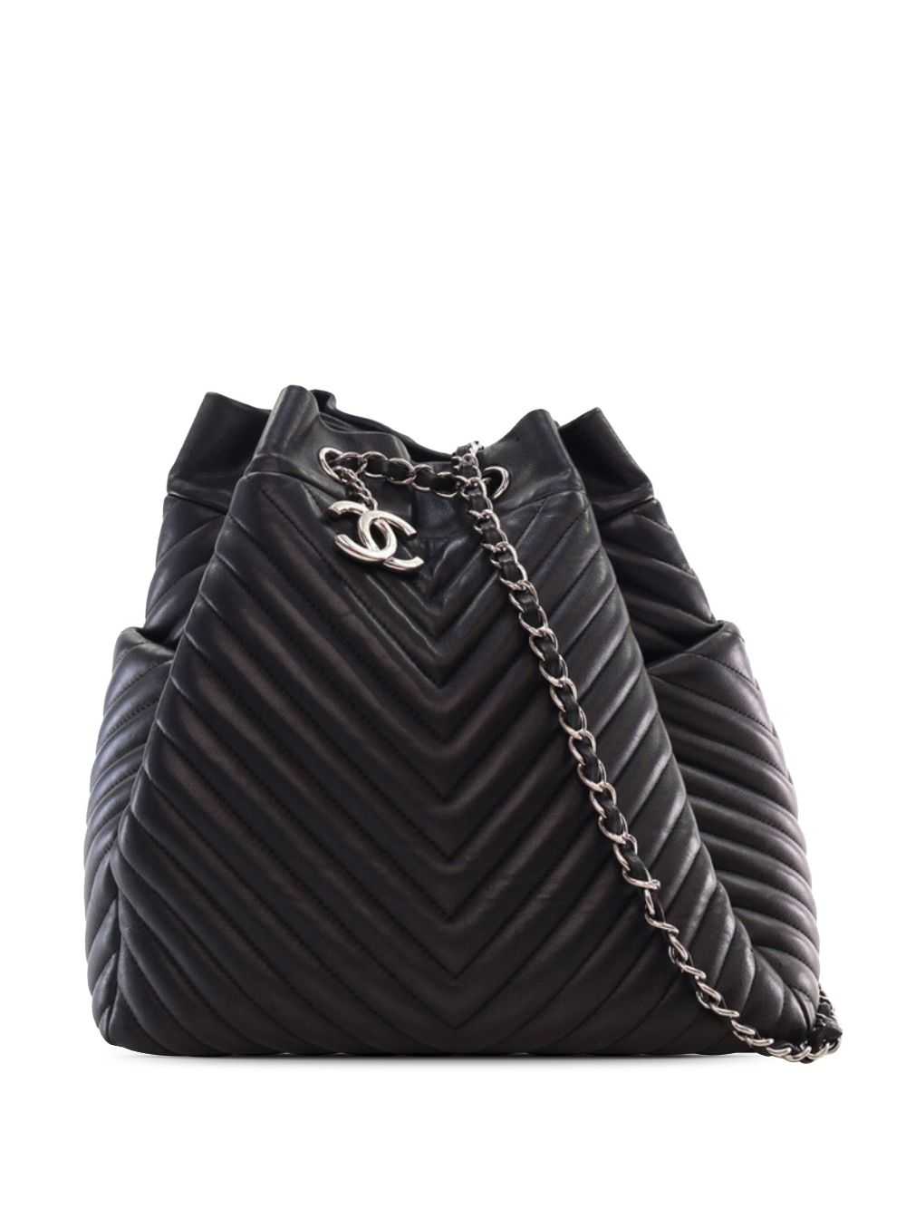 CHANEL Pre-Owned 2016-2017 Chevron Calfskin Urban… - image 1