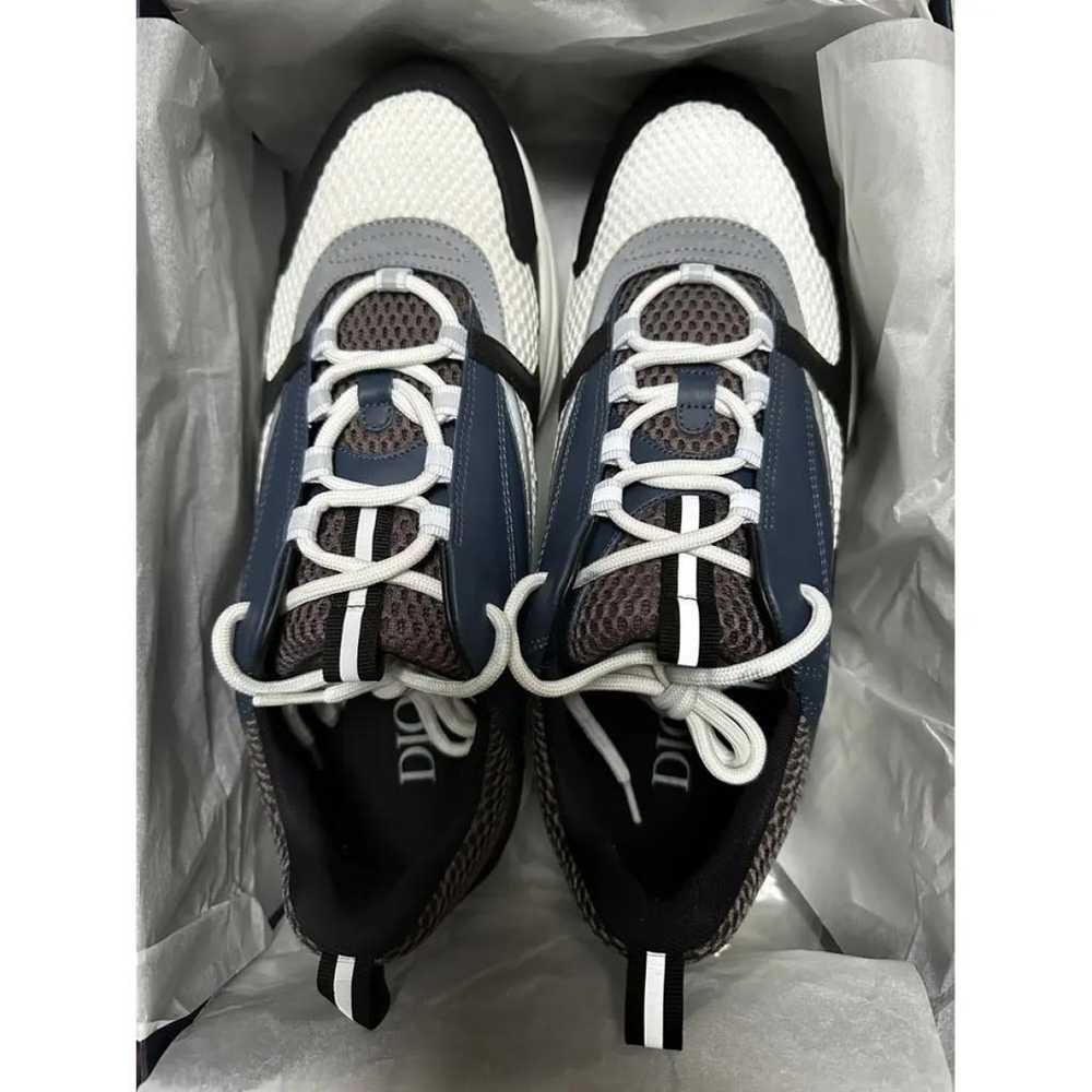 Dior Homme B22 leather low trainers - image 3