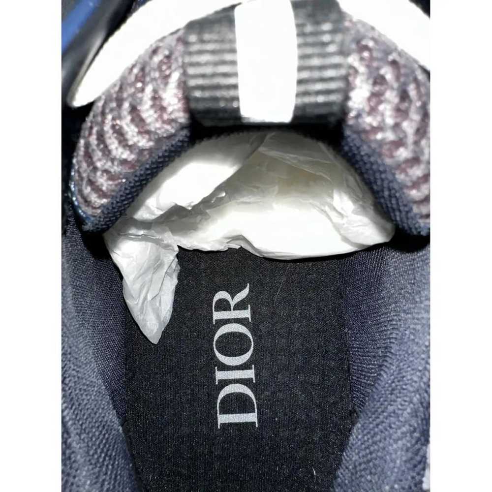 Dior Homme B22 leather low trainers - image 5